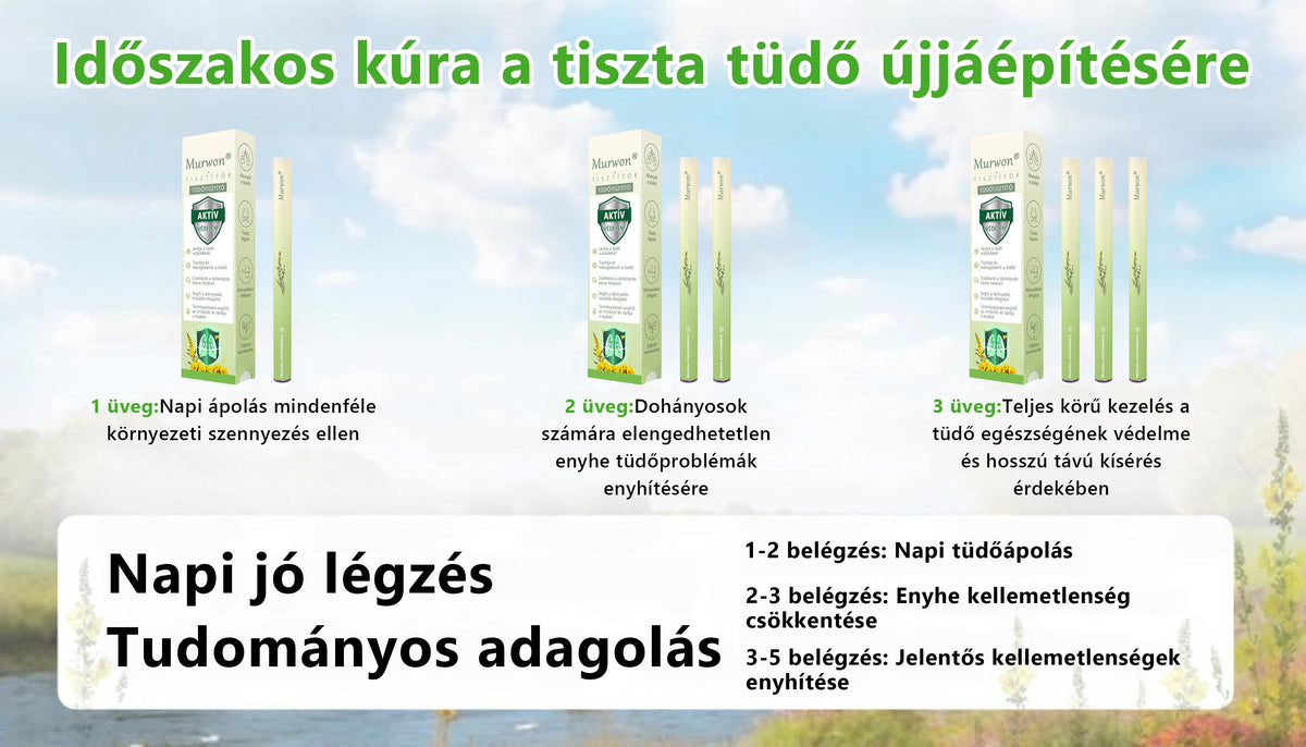 🇭🇺 Hivatalos Webáruház✅𝑴𝒖𝒓𝒘𝒐𝒏® Gyógynövényes Légzéskönnyítő Inhalátor 🌿 (Természetes támogatás a tiszta légutakért és a friss torokért)1💝