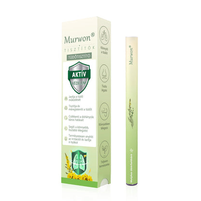 🇭🇺 Hivatalos Webáruház✅𝑴𝒖𝒓𝒘𝒐𝒏® Gyógynövényes Légzéskönnyítő Inhalátor 🌿 (Természetes támogatás a tiszta légutakért és a friss torokért)1💝