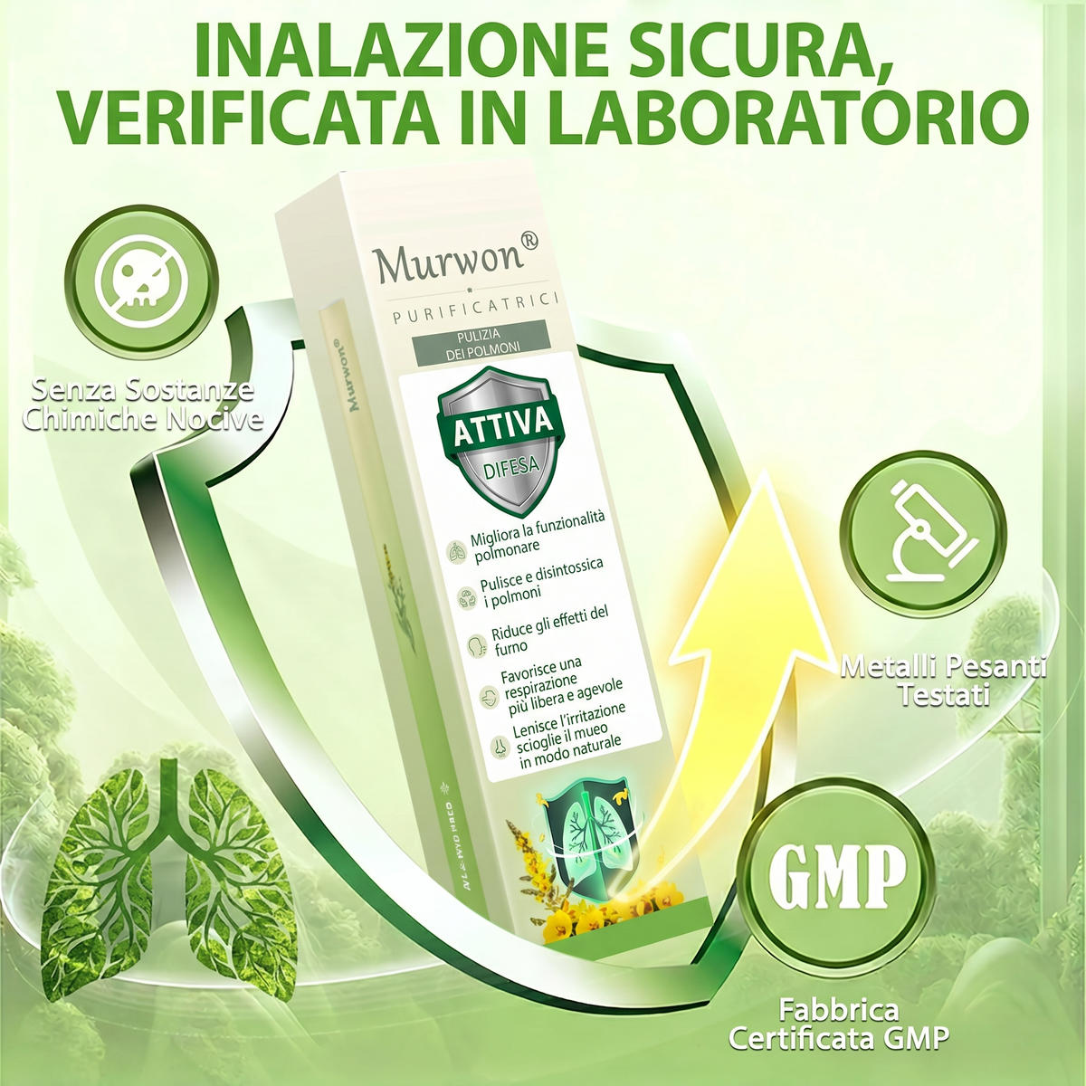 𝐍𝐞𝐠𝐨𝐳𝐢𝐨 𝐮𝐟𝐟𝐢𝐜𝐢𝐚𝐥𝐞✅ 𝑴𝒖𝑟𝑤𝗈𝗇® 𝑫𝒊𝒇𝒇𝒖𝒔𝒐𝒓𝒆 𝒃𝒐𝒕𝒂𝒏𝒊𝒄𝒐 𝒅𝒊 𝒗𝒆𝒓𝒃𝒂𝒔𝒄𝒐 𝒑𝒆𝒓 𝒍𝒂 𝒑𝒖𝒍𝒊𝒛𝒊𝒂 𝒅𝒆𝒊 𝒑𝒐𝒍𝒎𝒐𝒏𝒊(🫁Indicato per tosse, faringite, respiro affannoso, eccesso di muco, congestione nasale, bronchite, sintomi allergici e fastidi polmonari)1