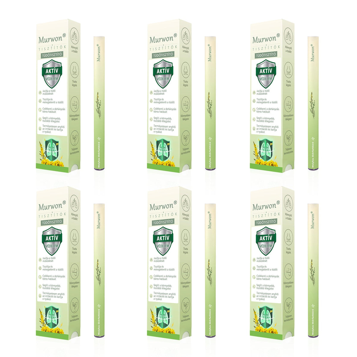 🇭🇺 Hivatalos Webáruház✅𝑴𝒖𝒓𝒘𝒐𝒏® Gyógynövényes Légzéskönnyítő Inhalátor 🌿 (Természetes támogatás a tiszta légutakért és a friss torokért)1💝