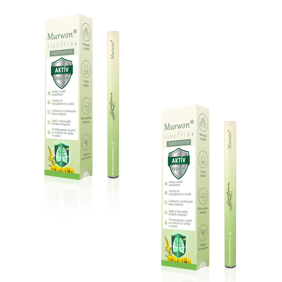 🇭🇺 Hivatalos Webáruház✅𝑴𝒖𝒓𝒘𝒐𝒏® Gyógynövényes Légzéskönnyítő Inhalátor 🌿 (Természetes támogatás a tiszta légutakért és a friss torokért)1💝