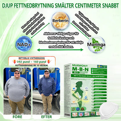𝑺𝒗𝒆𝒏𝒔𝒌 𝒐𝒇𝒇𝒊𝒄𝒊𝒆𝒍𝒍 𝒃𝒖𝒕𝒊𝒌 👨‍⚕️ | 𝑴𝑼𝑹𝑾𝑶𝑵® 𝑀-𝐵-𝑁 10-𝑖𝑛-1 𝑁𝑎𝑛𝑜 𝐹𝑢𝑠𝑖𝑜𝑛 𝑀𝑒𝑡𝑎𝑏𝑜𝑙𝑖𝑠𝑘 𝑃𝑙å𝑠𝑡𝑒𝑟 👑| 𝐀𝐯𝐚𝐧𝐜𝐞𝐫𝐚𝐝 𝟏𝟎-𝐢-𝟏 𝐟𝐨𝐫𝐦𝐞𝐥 |  𝐒𝐲𝐧𝐥𝐢𝐠𝐚 𝐫𝐞𝐬𝐮𝐥𝐭𝐚𝐭 𝐩å 𝐬å 𝐥𝐢𝐭𝐞 𝐬𝐨𝐦 𝟕 𝐝𝐚𝐠𝐚 🌸