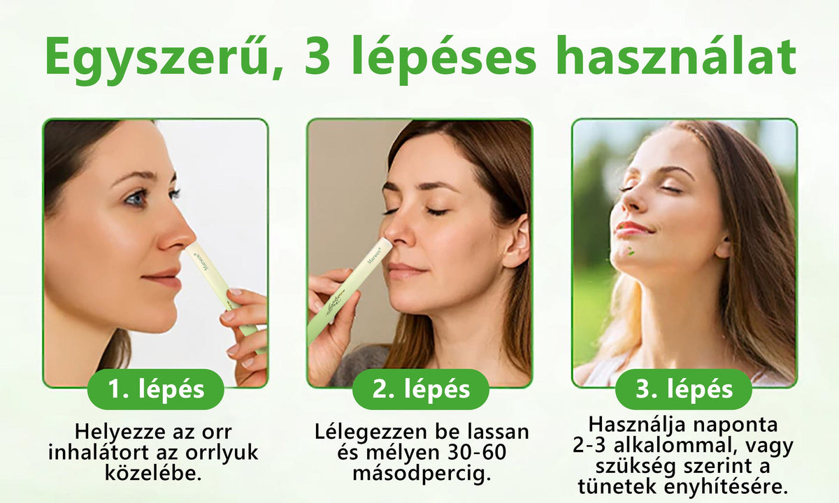 🇭🇺 Hivatalos Webáruház✅𝑴𝒖𝒓𝒘𝒐𝒏® Gyógynövényes Légzéskönnyítő Inhalátor 🌿 (Természetes támogatás a tiszta légutakért és a friss torokért)1💝
