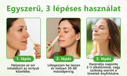 🇭🇺 Hivatalos Webáruház✅𝑴𝒖𝒓𝒘𝒐𝒏® Gyógynövényes Légzéskönnyítő Inhalátor 🌿 (Természetes támogatás a tiszta légutakért és a friss torokért)1💝