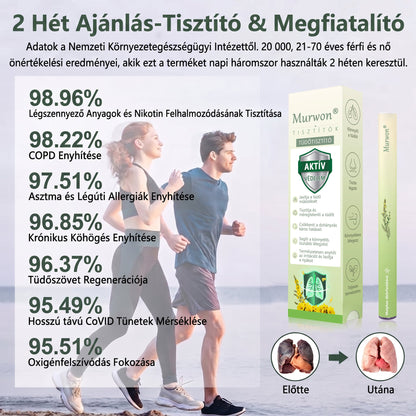 🇭🇺 Hivatalos Webáruház✅𝑴𝒖𝒓𝒘𝒐𝒏® Gyógynövényes Légzéskönnyítő Inhalátor 🌿 (Természetes támogatás a tiszta légutakért és a friss torokért)1💝