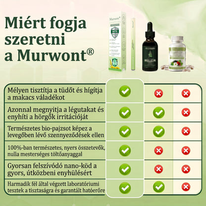 🇭🇺 Hivatalos Webáruház✅𝑴𝒖𝒓𝒘𝒐𝒏® Gyógynövényes Légzéskönnyítő Inhalátor 🌿 (Természetes támogatás a tiszta légutakért és a friss torokért)1💝