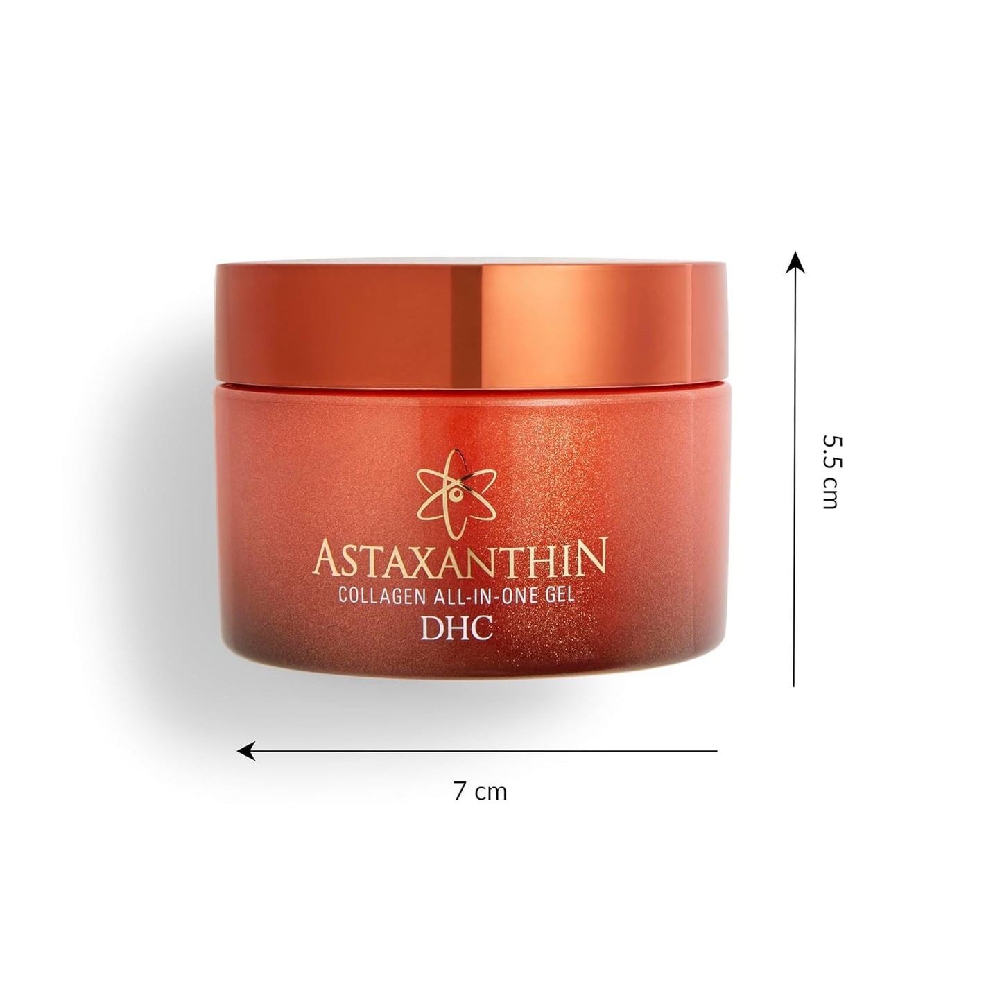 DHC Astaxanthin Collagen All-in-One Gel, Brightening Daytime Facial Moisturizer, Lightweight, Toning, Hydrating, Absorbs Quickly, Collagen, Fragrance and Colorant free, Ideal for all Skin Types